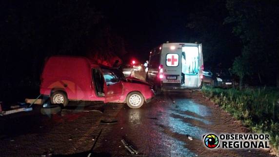 O acidente ocorreu na noite desta quarta-feira