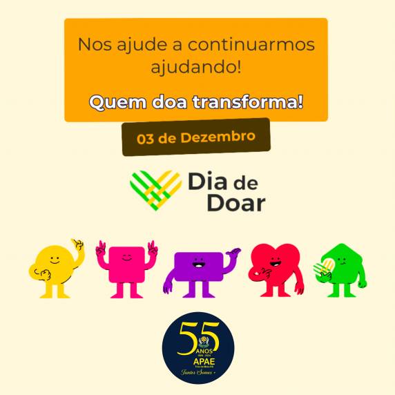 Campanha ocorrerá em 3 de dezembro