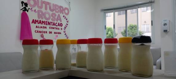 A partir de um trabalho de mobilização, o BLH está indo até a residência das doadoras realizar a coleta domiciliar.