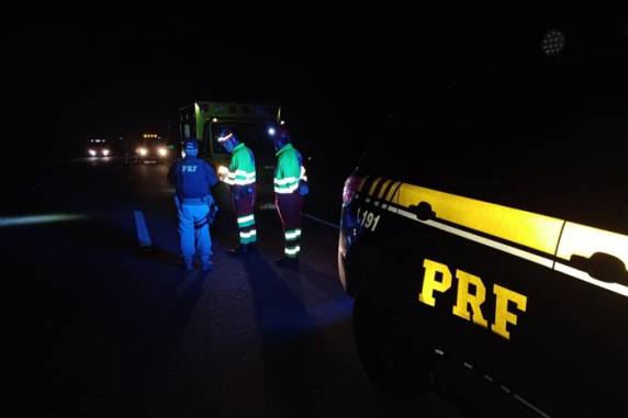 Ele foi atingido por um carro; motorista realizou teste de bafômetro, que não indicou consumo de bebida alcoólica