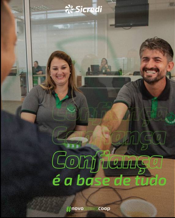 O novo nome da Cooperativa SIcredi,  com sede em Três de Maio, foi anunciado neste 5 de dezembro