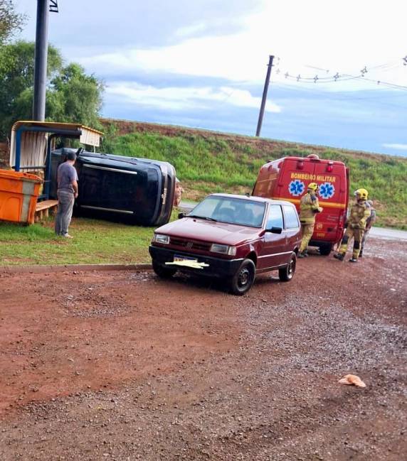O acidente ocorreu na BR-285 no final da tarde desta sexta-feira