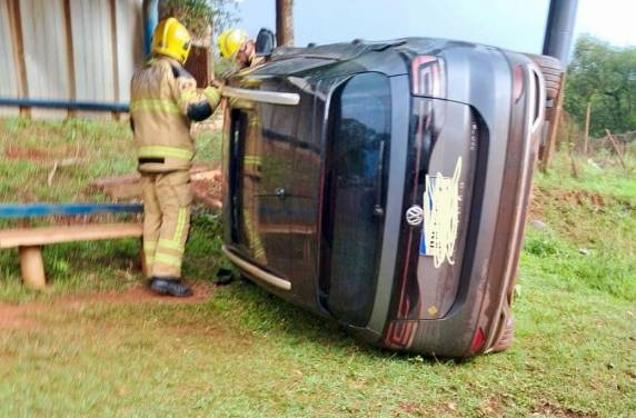 O acidente ocorreu na BR-285 no final da tarde desta sexta-feira