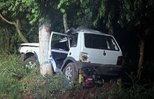 O acidente aconteceu na localidade de Esquina Bandão