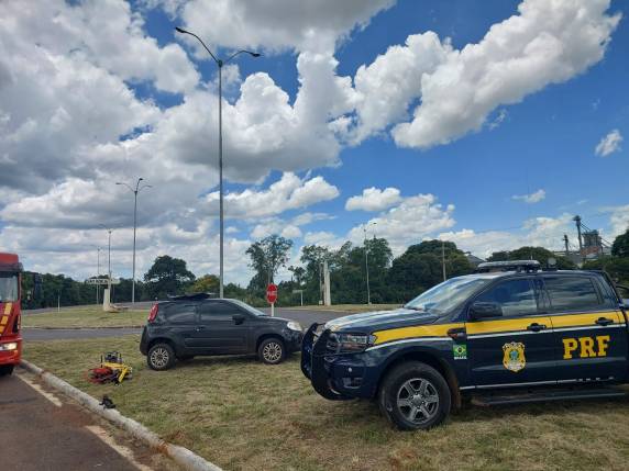 A ocorrência aconteceu no quilômetro 408 da BR-472