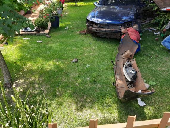 O acidente ocorreu na Rua Piratini