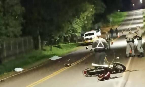 Uma colisão frontal envolveu dois veículos na RS-330