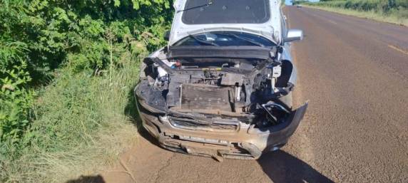 Apesar do impacto e do susto, todos saíram ilesos ou com ferimentos leves.