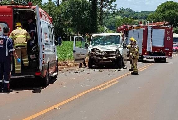 O acidente ocorreu próximo a comunidade do Itaí, no trajeto entre Ijuí e Catuípe