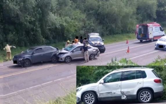 Segundo as equipes de resgate, as vítimas estavam conscientes e permaneceram sob os cuidados da equipe médica de plantão.