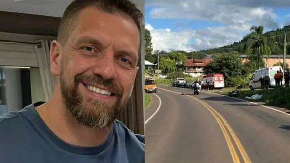 Bottin pilotava uma moto BMW S 1000 RR quando teria perdido o controle em uma curva, em Nova Petrópolis/RS