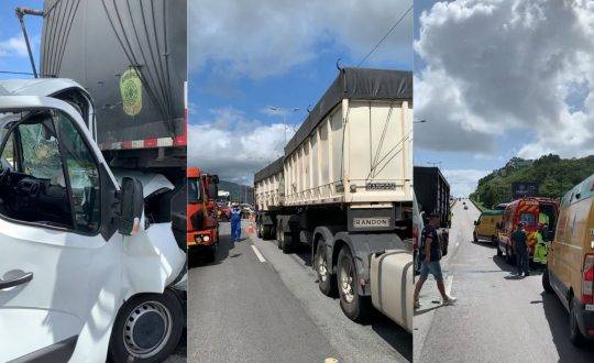 Filas passam dos 10 km a partir do KM 145 do sentido Norte da rodovia