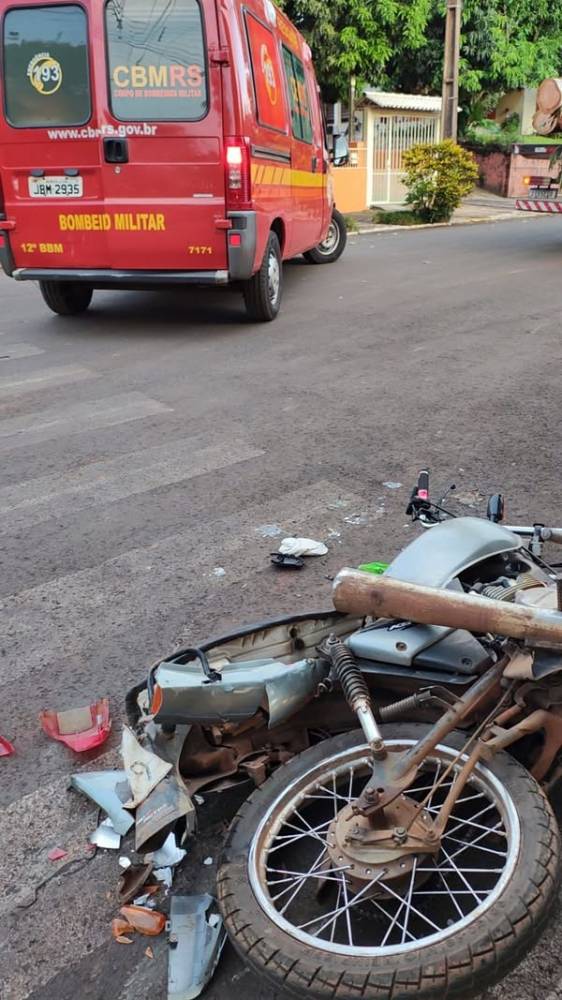 O acidente ocorreu no bairro Padre Gonzales