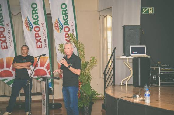 Em seu discurso, em evento de contagem regressiva à feira, Sidnei Zimmer, destacou também as expectativas para a edição deste ano