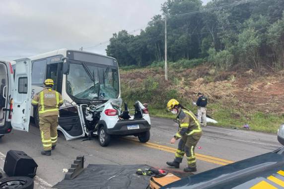 Ela era condutora de um Renault Kwid que seguia no sentido a São Marcos