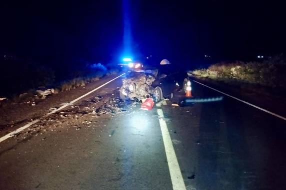 Outras quatro pessoas ficaram gravemente feridas no acidente que aconteceu na noite de domingo