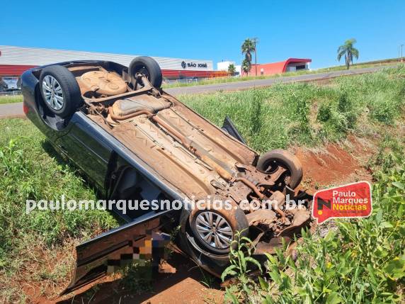 O acidente ocorreu no limite entre os municípios de Três de Maio e São José do Inhacorá