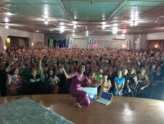 O evento teve organização da EXPOAGRO, em parceria com o Núcleo de Mulheres Empreendedoras de Santo Cristo