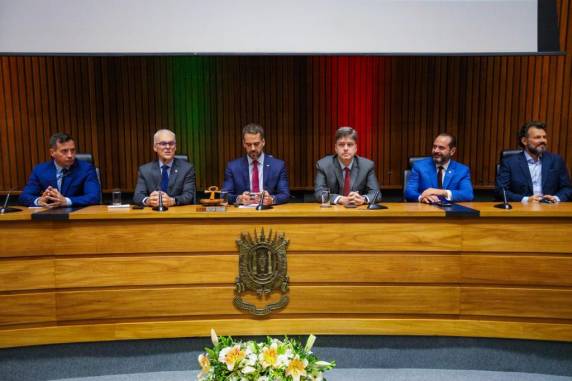 Em seu pronunciamento, o governador destacou a parceria com o Ministério Público gaúcho e destacou os resultados do programa.