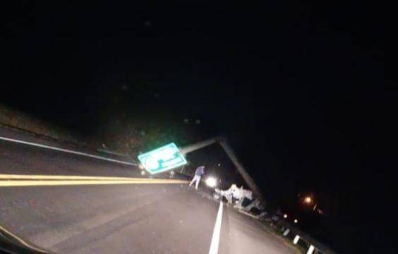 O acidente ocorreu no trecho urbano da cidade de Nova Prata