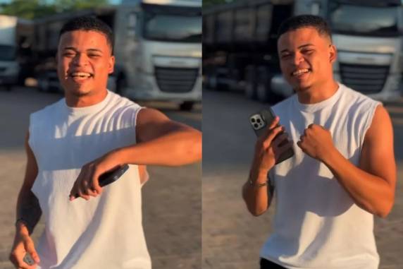 Conhecido pelo trabalho no gênero arrocha, artista de 22 anos estava na Ilha do Fogo para estudar cenário onde gravaria seu novo EP