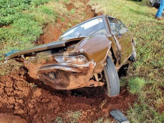 Chvia no momento do acidente