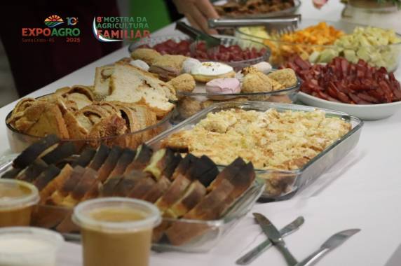 No espaço, produtores de Santo Cristo estarão comercializando itens diversificados