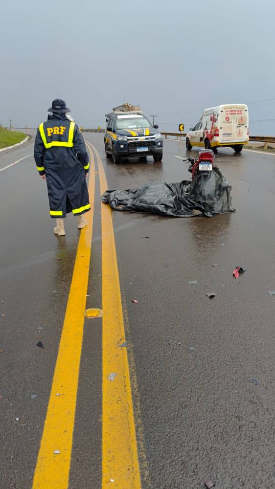 O acidente ocorreu n Km 335 em carazinho