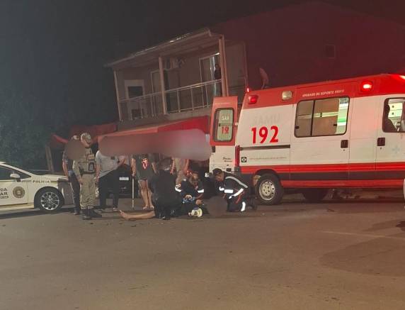 O acidente ocorreu próximo ao Cemitério Municipal