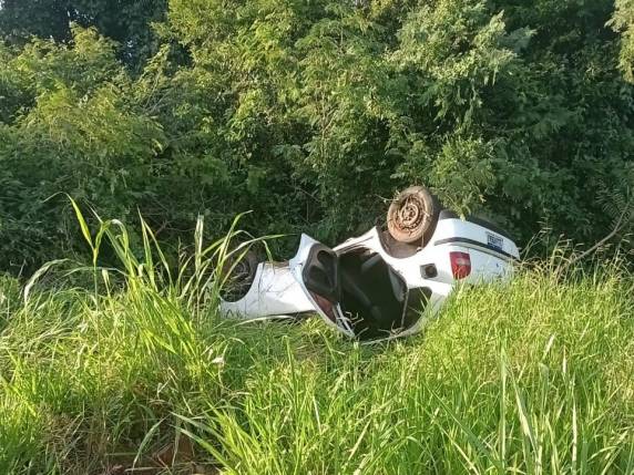 O acidente ocorreu no início da manhã desta sexta-feira