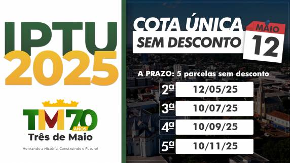 Sua contribuição fortalece a saúde, educação, infraestrutura e muito mais!