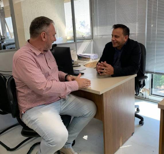 Reunião ocorreu com o Diretor Geral Robson Borges