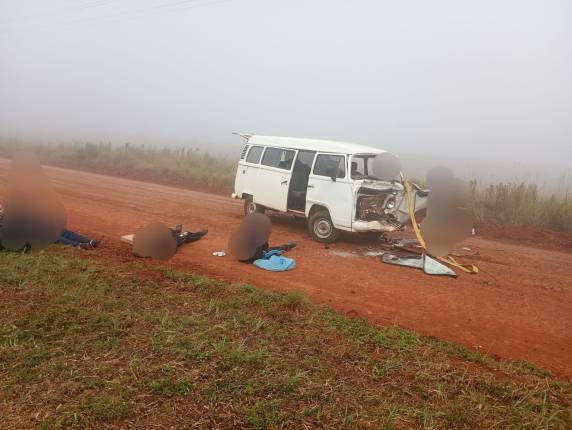 O acidente ocorreu na estrada que liga os municípios de Jóia e Tupanciretã