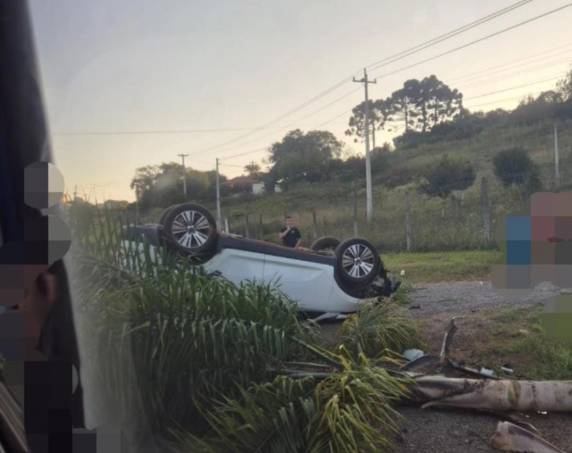 Ninguém se feriu com gravidade. 