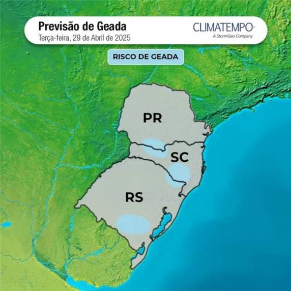 Tempo fica firme e ensolarado em todas as regiões