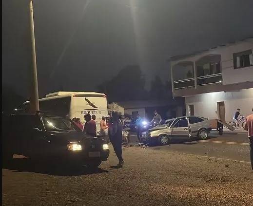 As causas do acidente estão sendo apuradas.