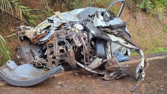 O motorista de um GM Onix foi a vítima fatal do acidente