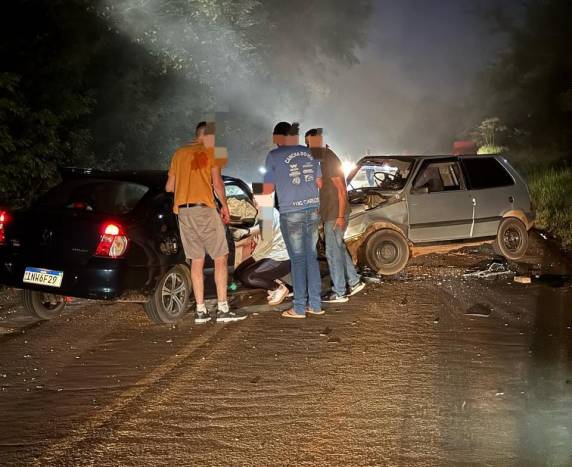 O acidente ocorreu na dívisa dos municípios de Tucunduva e Tuparendi