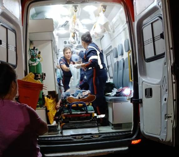 O acidente ocorreu na dívisa dos municípios de Tucunduva e Tuparendi