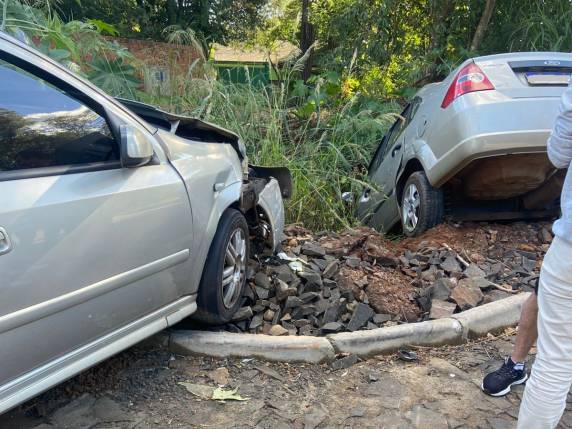 O acidente ocorreu no bairro Carolina