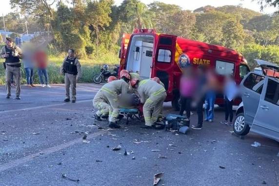 O acidente ocorreu no trecho entre a sede do BPFron e a Vila de Curvado no local conhecido como 'Morro do Bele'