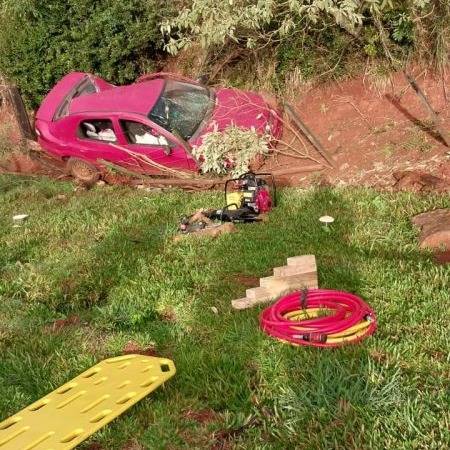 A mãe e outra criança foram levadas ao Hospital Roque Gonzalez, de Tapera em estado estável.