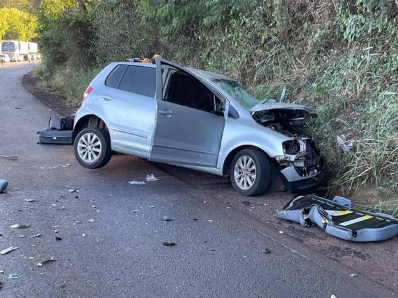 O acidente ocorreu no dia 15 de maio na PR-467, em Marechal Cândido Rondon, no estado do Paraná