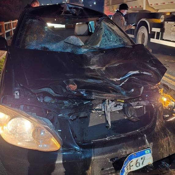 Acidente foi registrado na ERS-135