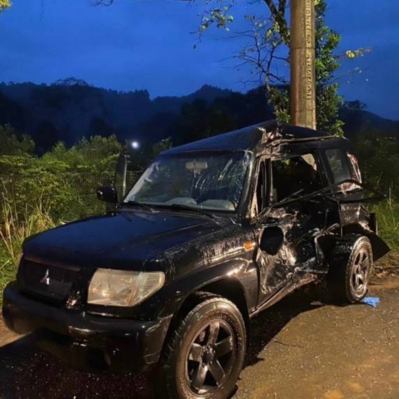 Colisão ocorreu em frente ao Posto Toffoli, no trecho entre Marau e Vila Maria
