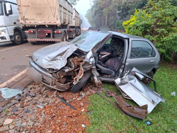 O acidente ocorreu entre os municípios de Ijuí e Augusto Pestana
