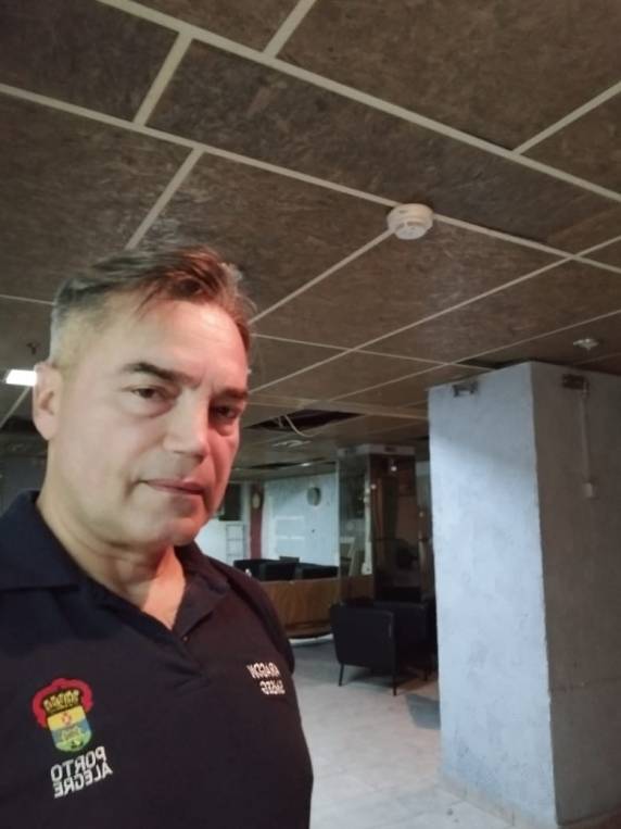 Alexandre Aragon, que está em uma missão internacional em Kfar Saba, próximo a Tel Aviv