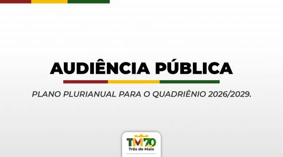 O Plano Plurianual é um dos principais instrumentos de gestão pública