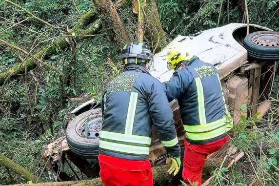 Motorista de 45 anos perdeu o controle do veículo na divisa entre São Sebastião do Caí e Harmonia