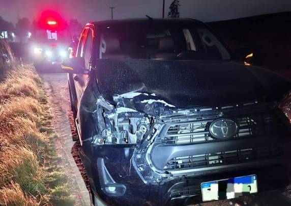 Segundo informações repassadas pelo Samu de Soledade, o motorista não se feriu, resultando em apenas danos materiais.
